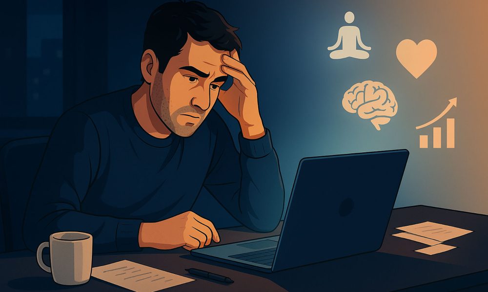 mindful leadership and tech founder stress