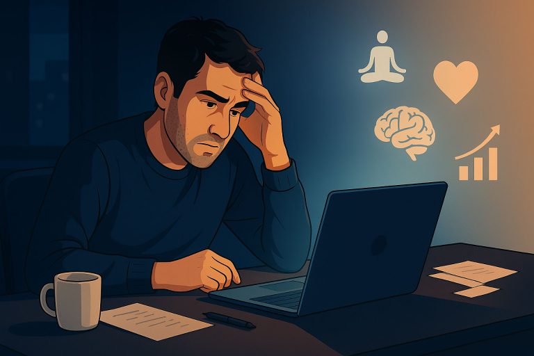 mindful leadership and tech founder stress