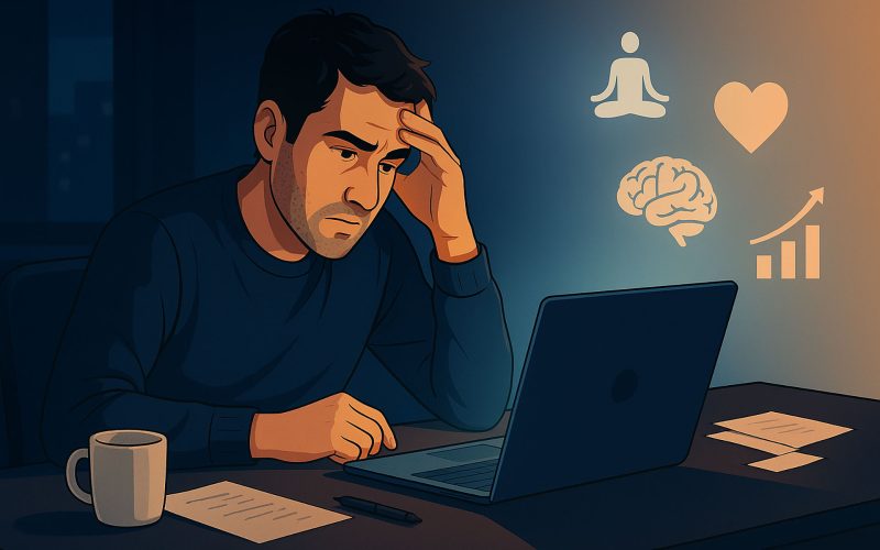 mindful leadership and tech founder stress